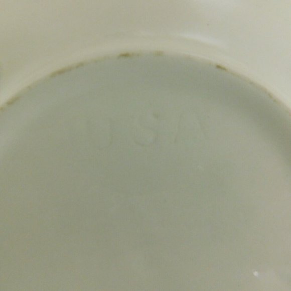 VTG Taylor Smith Green Span 6" Saucers Plate Set of 2 - Picture 3 of 3